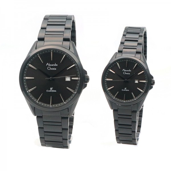 Alexandre Christie AC 8552 Full Black Couple Alexandre Christie AC 8552 Full Black Couple